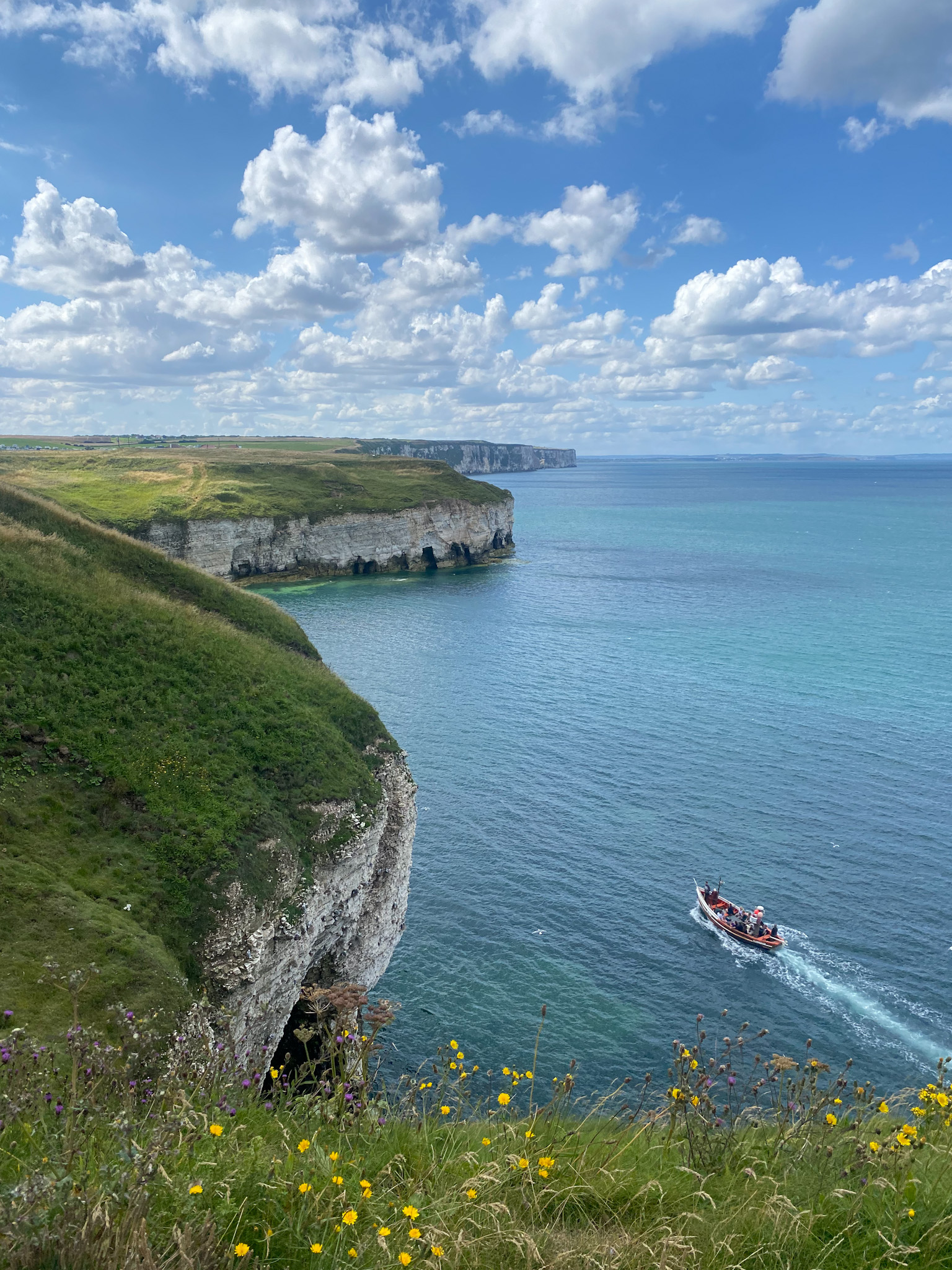 Flamborough Coast, Yorkshire Coast, Beautiful Beach England